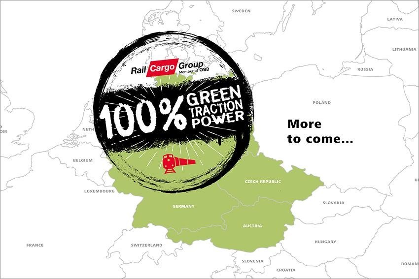 100 % GREEN TRACTION CURRENT REACHES THE CZECH REPUBLIC